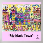 "Mijn Kinda Town" Poster (Voorkant)
