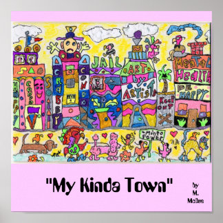 "Mijn Kinda Town" Poster