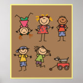 Mijn Kinder afspeeltijd Poster (Voorkant)