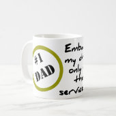 Mijn Kinder Mok voor papa begraven (Voorkant links)