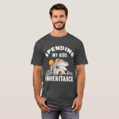 Mijn Kinder Overerving Funny Motorhome RV uitgeven T-shirt (Voorkant volledig)