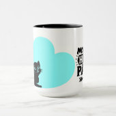 Mijn kinder poten hebben mok (Midden)