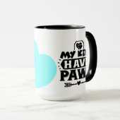 Mijn kinder poten hebben mok (Voorkant rechts)