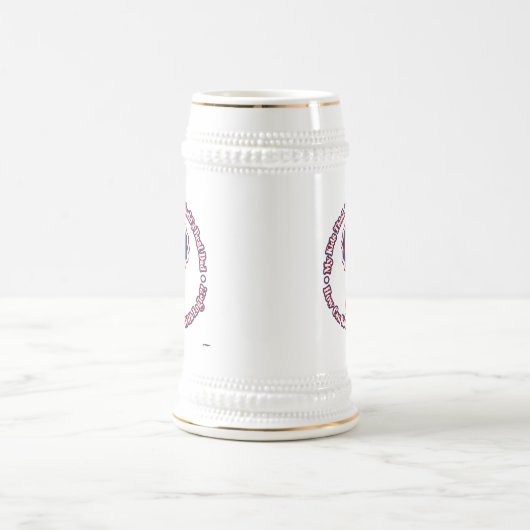 Mijn Kinderen denken dat ik de beste vader ter wer Bierpul (Center)