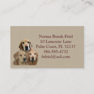 Mijn Kinderen hebben 4 Legs Visitekaartje 2012