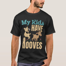 Mijn Kinderen hebben hoeven geitenmoeder papa oude T-shirt