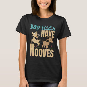 Mijn Kinderen hebben hoeven geitenmoeder papa oude T-shirt