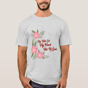 Mijn kinderen hebben mijn hart, niet mijn genen Ad T-shirt