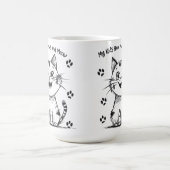 Mijn Kinderen hebben poten en miauw - Funny Cat Lo Koffiemok (Center)