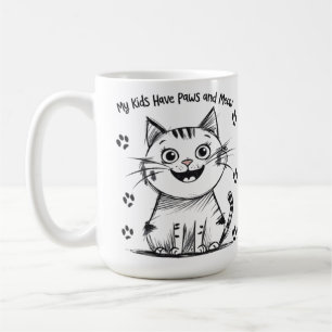 Mijn Kinderen hebben poten en miauw - Funny Cat Lo Koffiemok