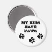 Mijn kinderen hebben poten magneet (Voorkant / Achterkant)