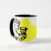 Mijn kinderen hebben poten mok - hond (Voorkant links)