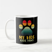 Mijn kinderen hebben poten Persoonlijke koffiemok (Links)