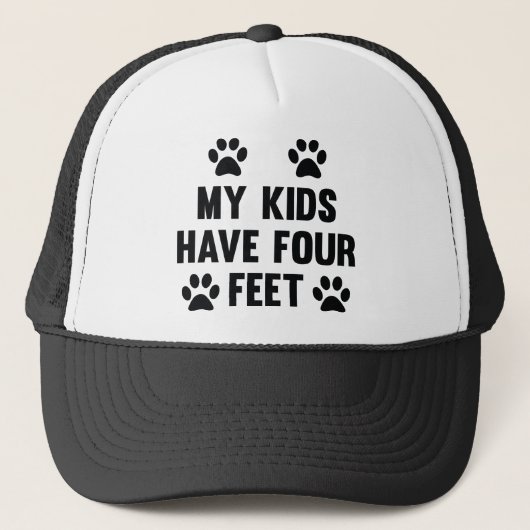 Mijn Kinderen hebben vier Feet Trucker Pet (Voorkant)