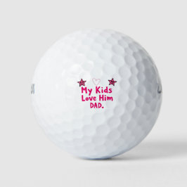 Mijn kinderen houden van hem golfballen cool perso