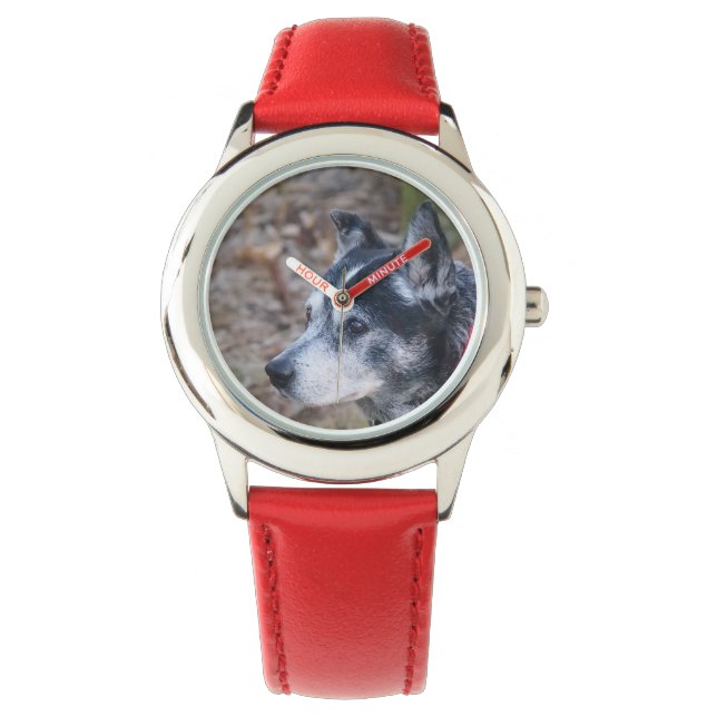 Mijn kinderen kijken horloge (Voorkant)
