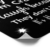 Mijn kinderen lachen omdat ze denken..weten niet d poster (Hoek)