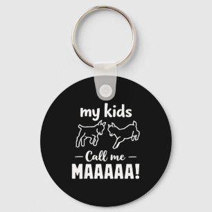 Mijn kinderen noemen me mah retro vintage moederda sleutelhanger