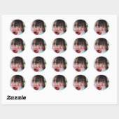 mijn kinderen ronde sticker (Vel)