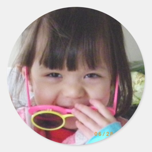 mijn kinderen ronde sticker (Voorkant)