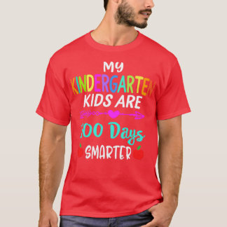 Mijn Kinderen voor de Kindertuin zijn 100 dagen sl T-shirt