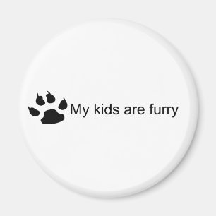 Mijn Kinderen zijn vette (honden) magneet