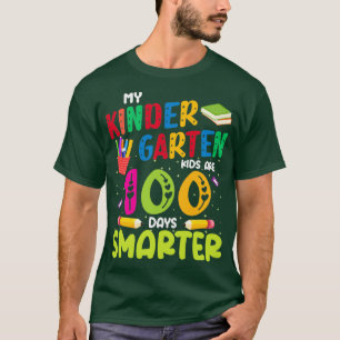 Mijn Kindergarten Kinderen zijn 100 dagen slimmer T-shirt