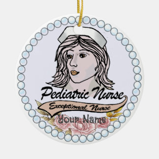 Mijn kinderverpleegkundige keramisch ornament