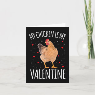 Mijn Kip Is Mijn Valentijn Mannen Vrouwen Boeren K Kaart