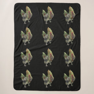 Mijn kip vult, grote Sherpa Blanket Deken