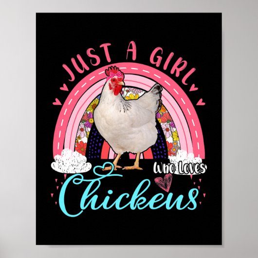 Mijn kippen poop ontbijt wat je Superpower C Poster (Voorkant)