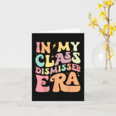 Mijn klas ontslagen tijdperk gelukkige laatste sch kaart (Gele Bloem)