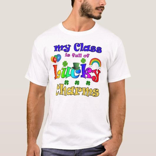Mijn klas zit vol geluk t-shirt (Voorkant)