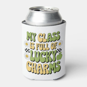 Mijn klas zit vol Lucky Charms Patricks leraar Blikjeskoeler