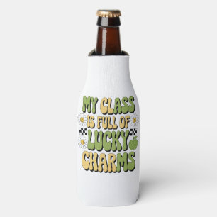 Mijn klas zit vol Lucky Charms Patricks leraar Flesjeskoeler