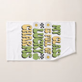 Mijn klas zit vol Lucky Charms Patricks leraar Handdoek (Handdoek)
