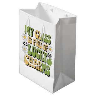 Mijn klas zit vol Lucky Charms Patricks leraar Medium Cadeauzakje