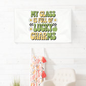 Mijn klas zit vol Lucky Charms Patricks leraar Spandoek (Insitu)