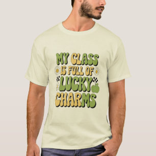 Mijn klas zit vol Lucky Charms Patricks leraar T-shirt