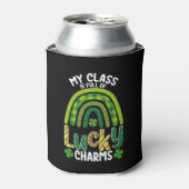 Mijn klas zit vol Lucky Charms St. Patrick's Day Blikjeskoeler (Blikje Voorkant)