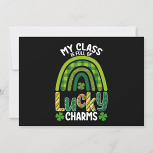 Mijn klas zit vol Lucky Charms St. Patrick's Day Kaart