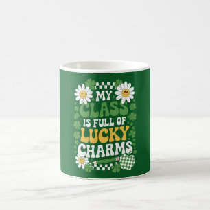 Mijn klas zit vol Lucky Charms St. Patrick's Day Koffiemok