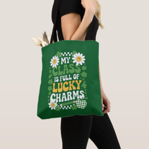 Mijn klas zit vol Lucky Charms St. Patrick's Day Tote Bag