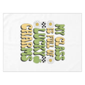 Mijn klas zit vol met Lucky Charms Patrick's Teach Tafelkleed (Voorkant (Horizontaal))