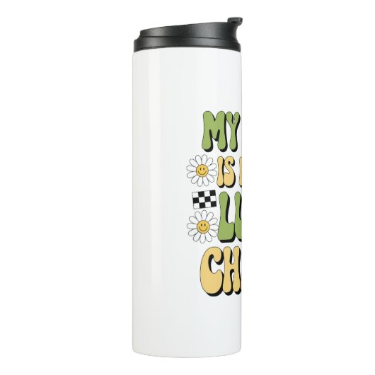 Mijn klas zit vol met Lucky Charms Patrick's Teach Thermosbeker (Gedraaid links)