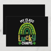Mijn klas zit vol met Lucky Charms St. Patrick's D Kaart (Voorkant / Achterkant)
