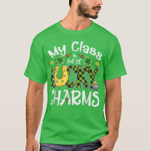 Mijn klas zit vol met luie handschoenen leraren St T-shirt