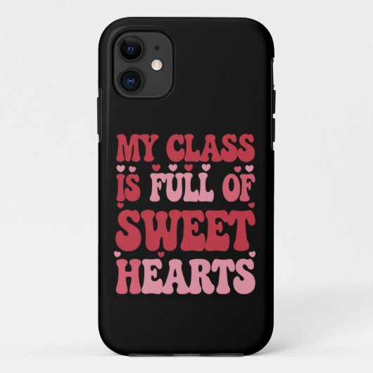 Mijn klas zit vol met schatjes Valentijnsdag Case-Mate iPhone Case (Achterkant)