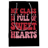 Mijn klas zit vol met Valentijnsdag Medium Cadeauzakje (Voorkant)