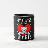 Mijn klas zit vol met zoete harten Valentijn Mok (Midden)